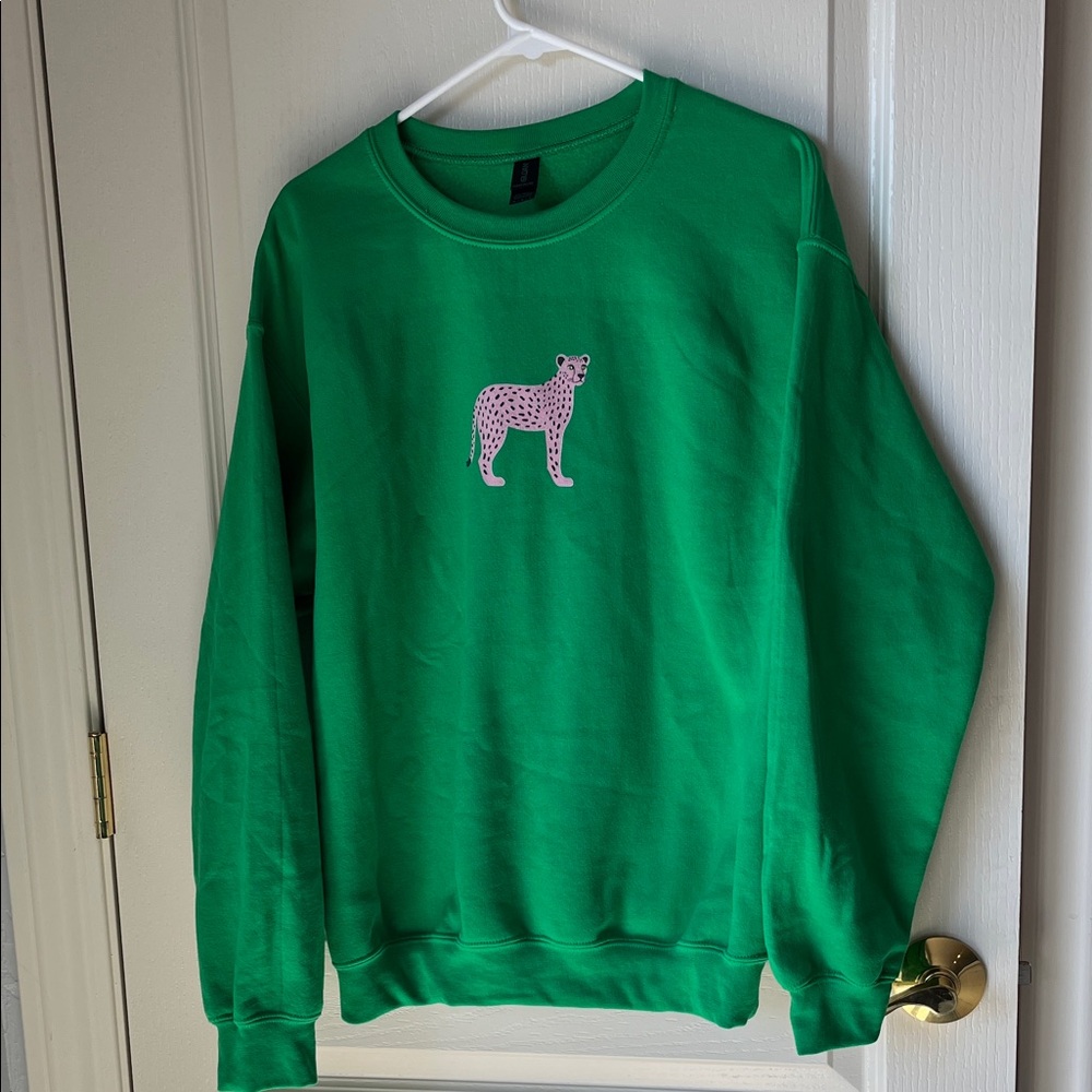 Gildan Vibrant Green Heavy Blend Pullover